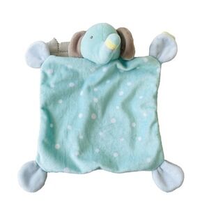 Toys R Us Baby Elephant Lovey Lovie Teal Green Pacifier Holder Imaginarium Baby